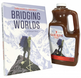 Pemba's Book + 64oz Sherpa Chai