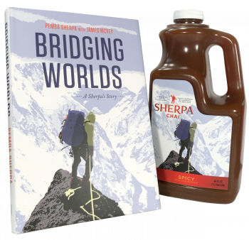 Pemba's Book + 64oz Sherpa Chai